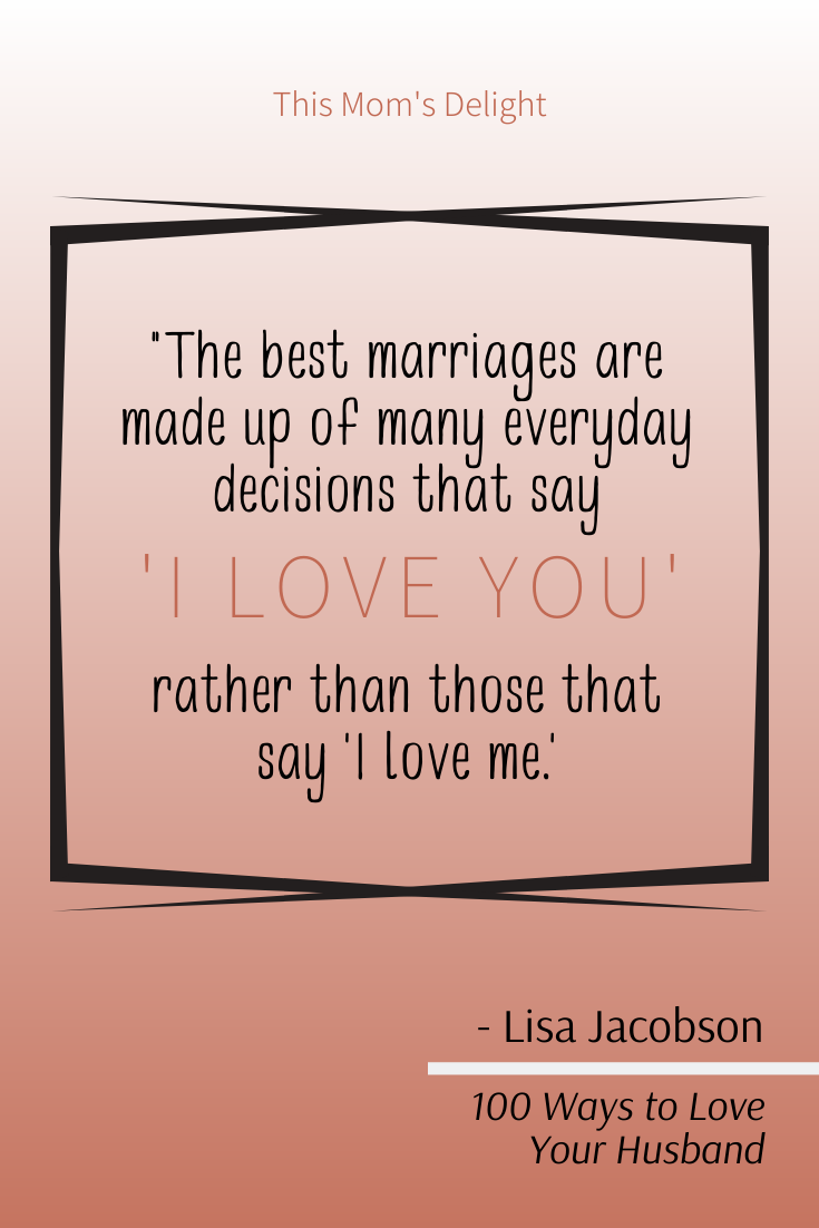 marriage quote by lisa jacobson
